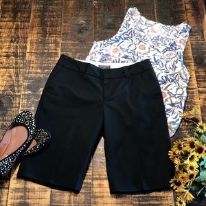 Banana Republic Stretch Black Lined Shorts 🖤